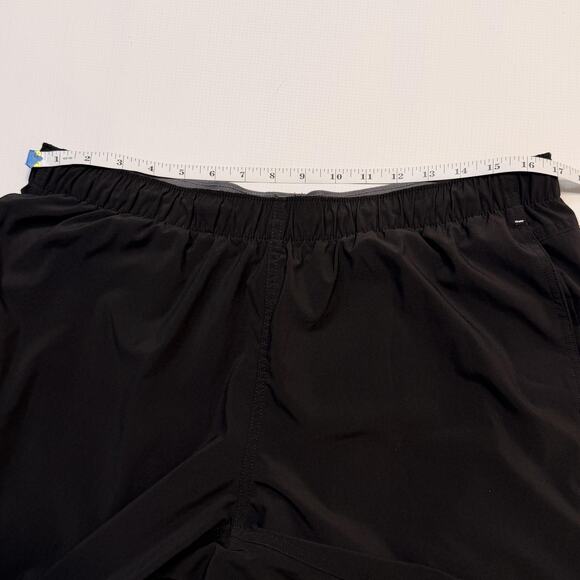 Free Fly Shorts Mens XL Black Breeze Lined Bamboo Liner Quick Dry Athletic Run - Picture 11 of 11